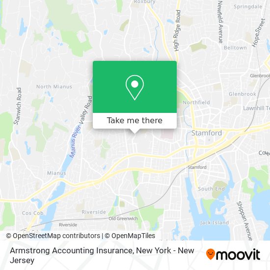 Armstrong Accounting Insurance map