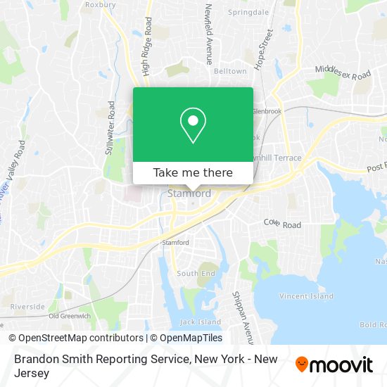 Mapa de Brandon Smith Reporting Service