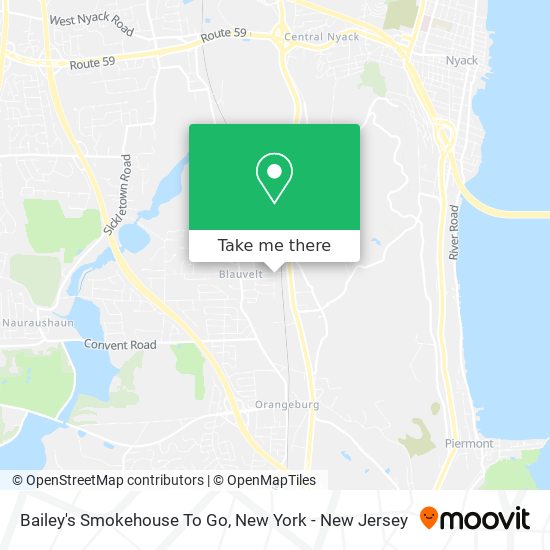 Mapa de Bailey's Smokehouse To Go