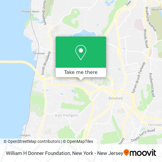 Mapa de William H Donner Foundation