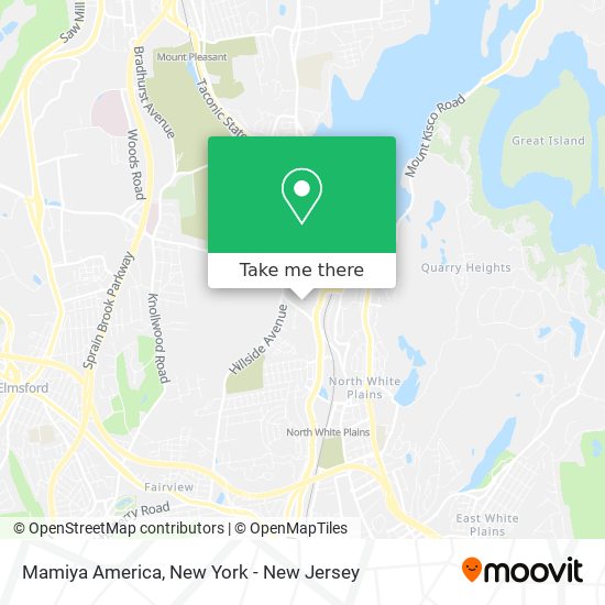 Mamiya America map