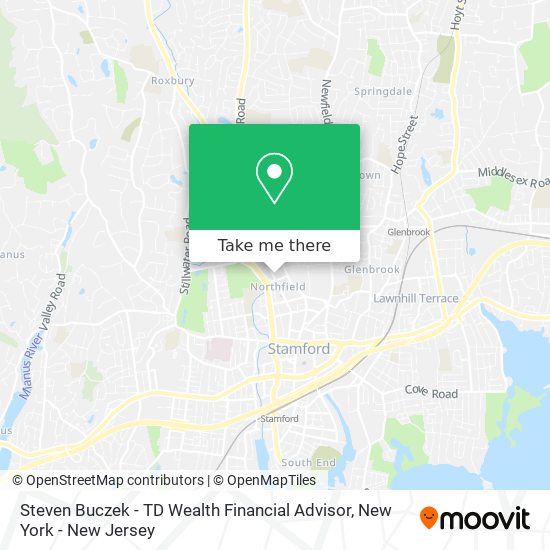 Steven Buczek - TD Wealth Financial Advisor map