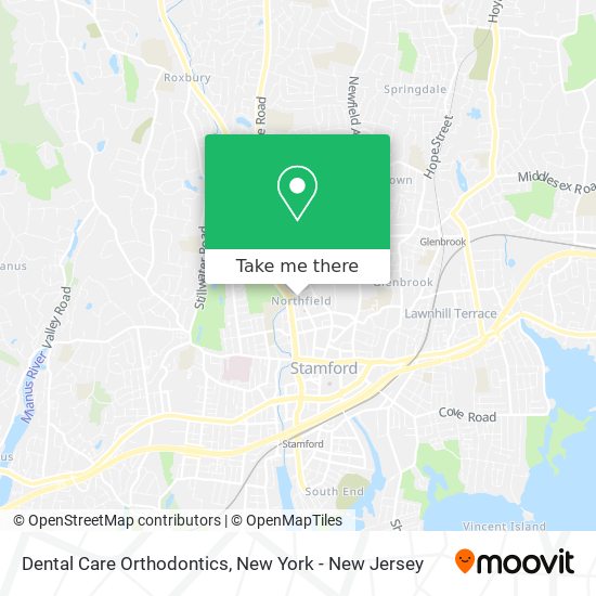 Dental Care Orthodontics map