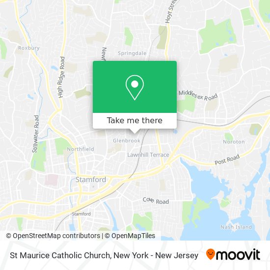 St Maurice Catholic Church map