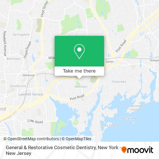 Mapa de General & Restorative Cosmetic Dentistry