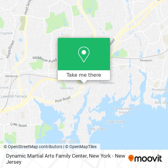 Mapa de Dynamic Martial Arts Family Center
