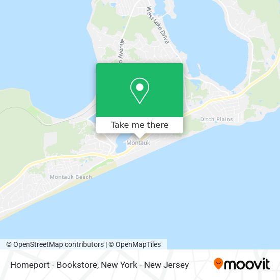 Homeport - Bookstore map