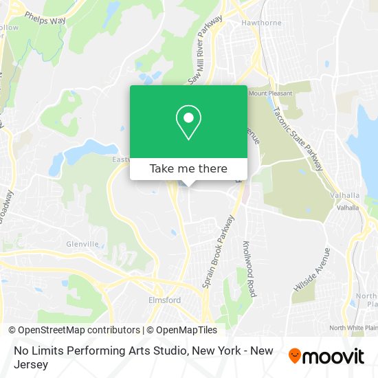 Mapa de No Limits Performing Arts Studio