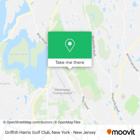Griffith Harris Golf Club map