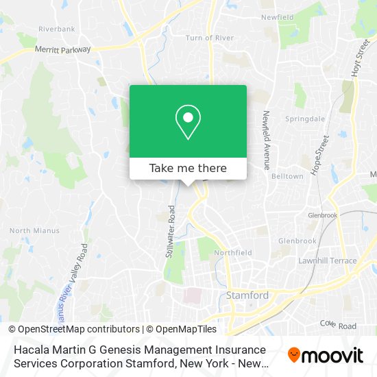 Hacala Martin G Genesis Management Insurance Services Corporation Stamford map