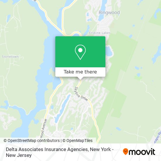 Mapa de Delta Associates Insurance Agencies