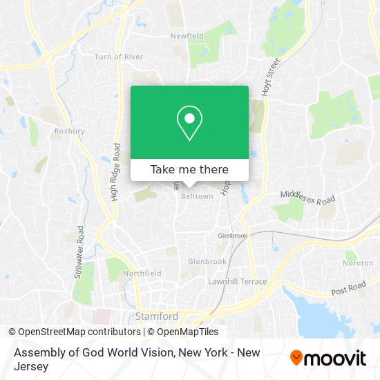 Assembly of God World Vision map