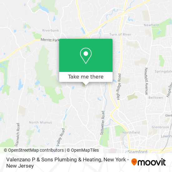 Mapa de Valenzano P & Sons Plumbing & Heating