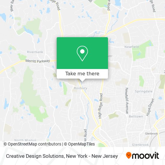 Creative Design Solutions map