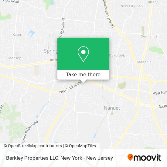 Berkley Properties LLC map