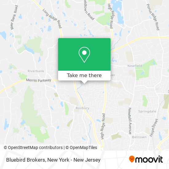 Bluebird Brokers map