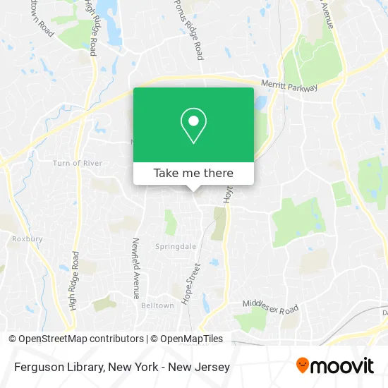Ferguson Library map