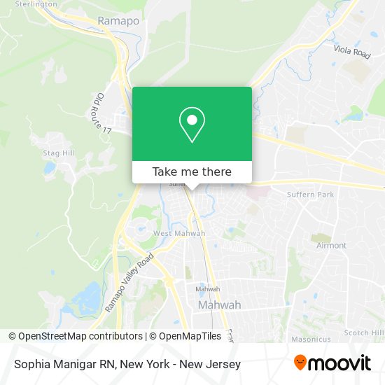 Sophia Manigar RN map