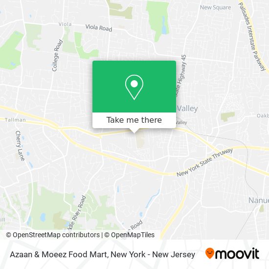 Azaan & Moeez Food Mart map