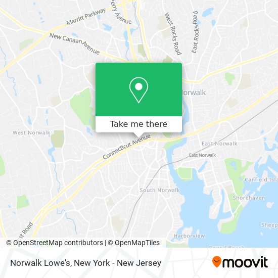 Mapa de Norwalk Lowe's