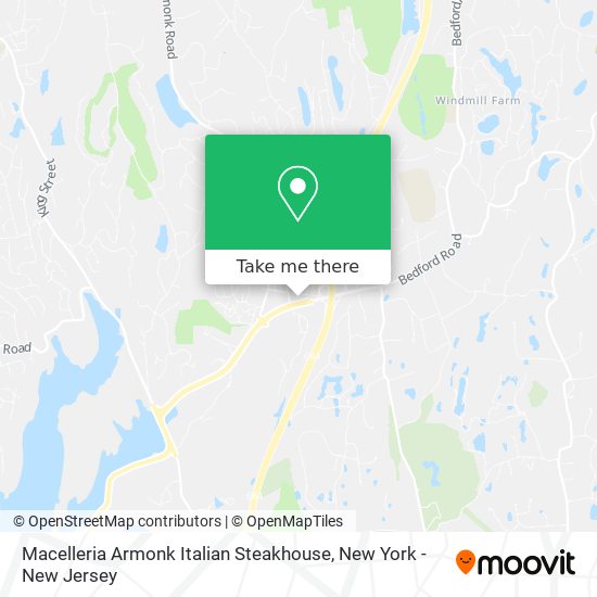 Macelleria Armonk Italian Steakhouse map