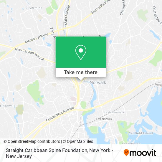 Straight Caribbean Spine Foundation map