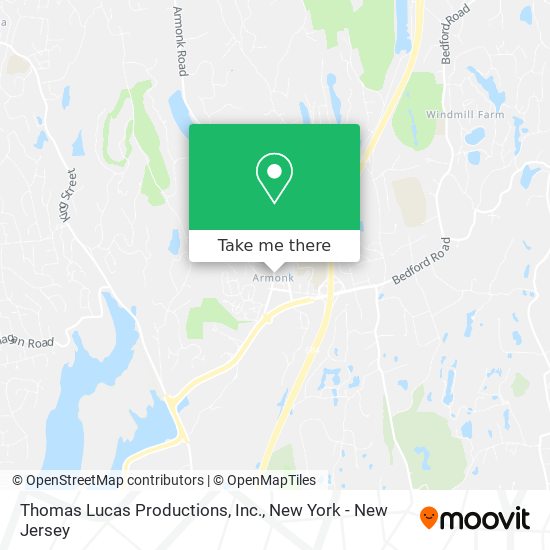 Thomas Lucas Productions, Inc. map