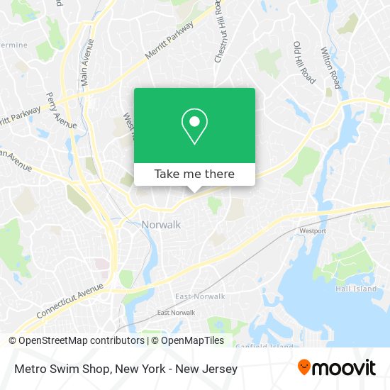 Metro Swim Shop map
