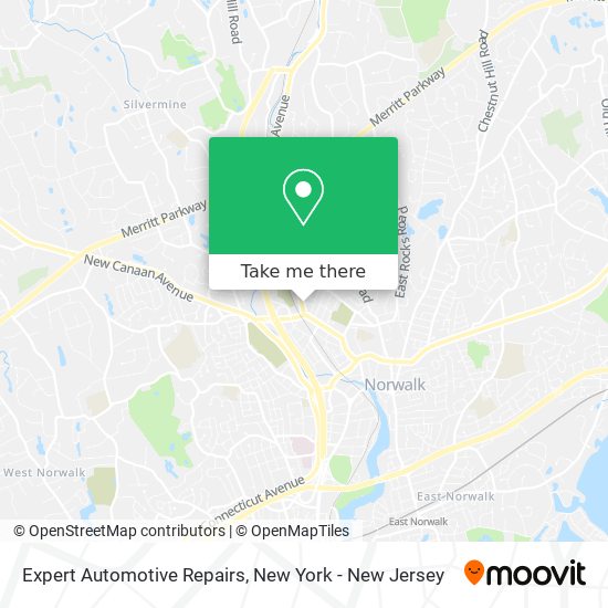 Expert Automotive Repairs map