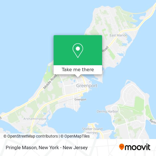 Pringle Mason map