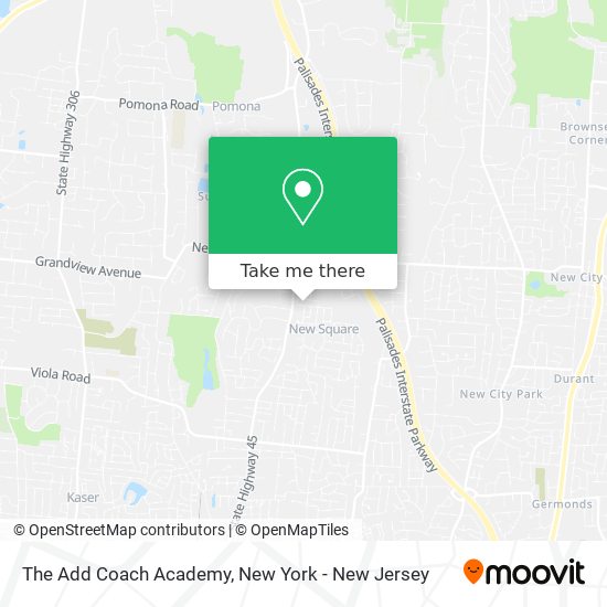 The Add Coach Academy map