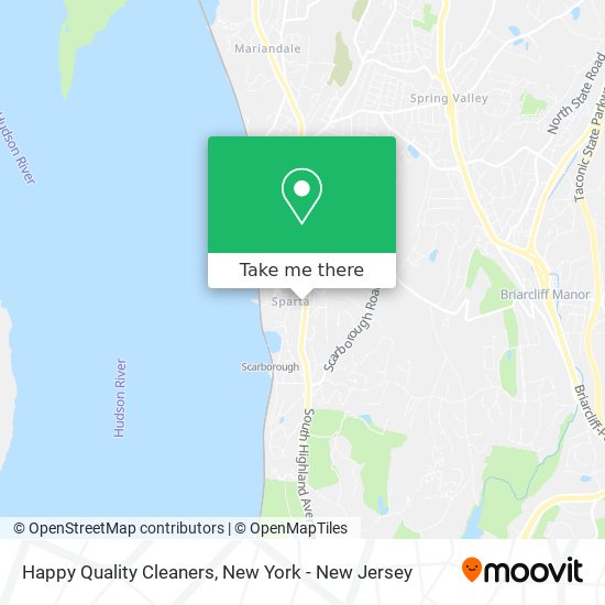 Mapa de Happy Quality Cleaners