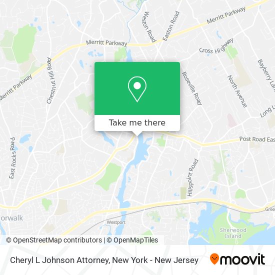 Cheryl L Johnson Attorney map