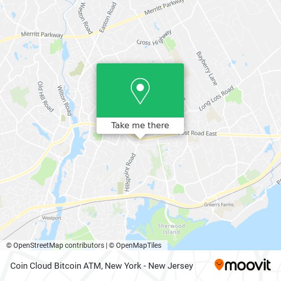 Coin Cloud Bitcoin ATM map