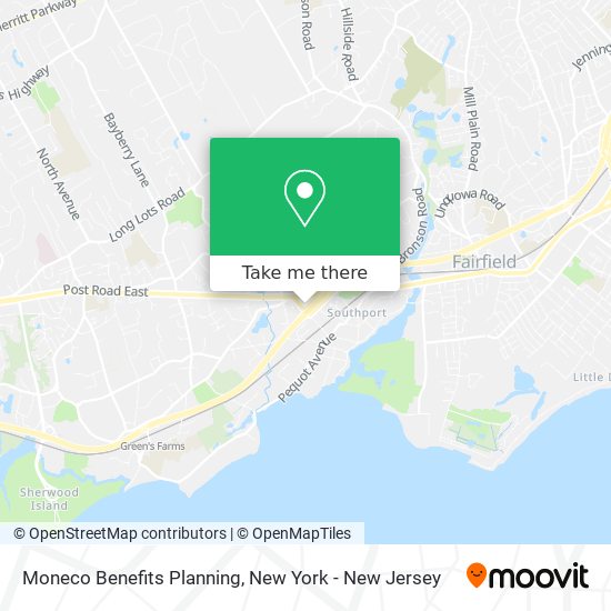 Moneco Benefits Planning map