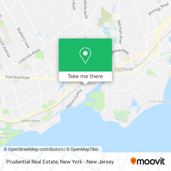 Prudential Real Estate map