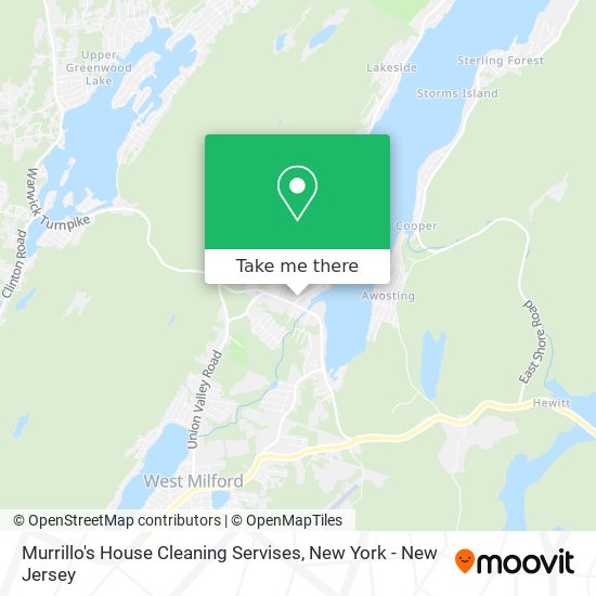 Murrillo's House Cleaning Servises map