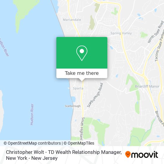 Mapa de Christopher Wolt - TD Wealth Relationship Manager