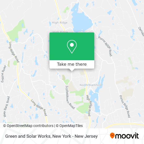 Green and Solar Works map