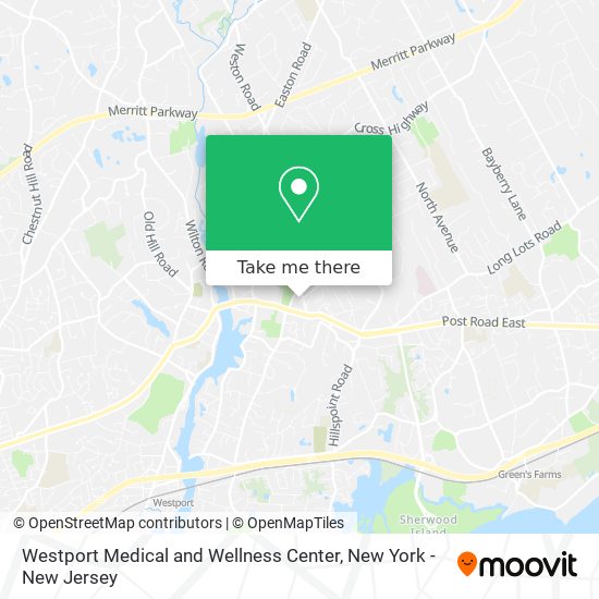 Westport Medical and Wellness Center map