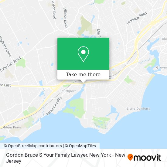 Mapa de Gordon Bruce S Your Family Lawyer