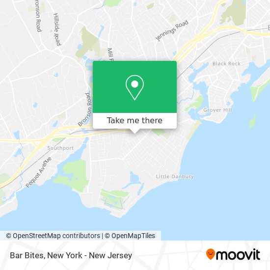 Bar Bites map