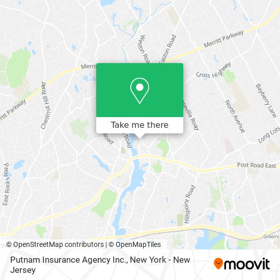 Putnam Insurance Agency Inc. map