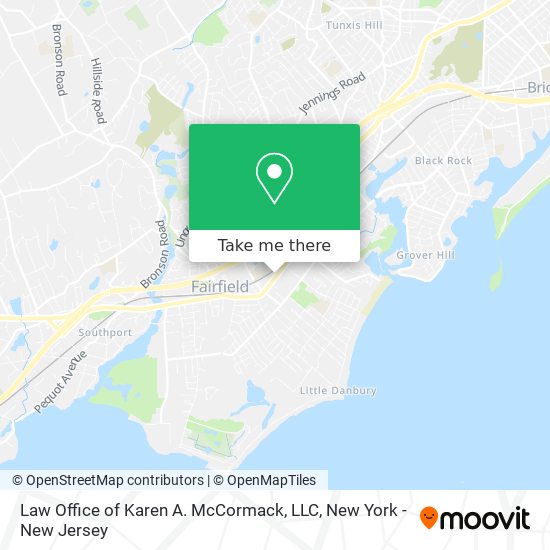 Mapa de Law Office of Karen A. McCormack, LLC
