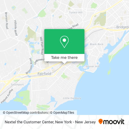 Mapa de Nextel the Customer Center