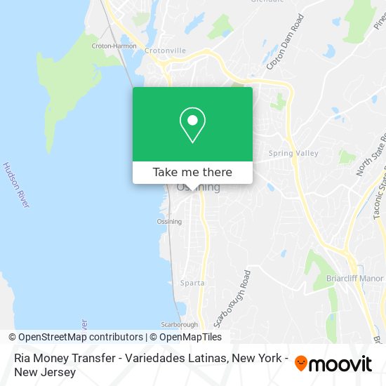 Mapa de Ria Money Transfer - Variedades Latinas