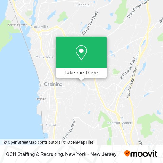 GCN Staffing & Recruiting map