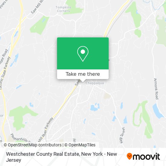 Westchester County Real Estate map