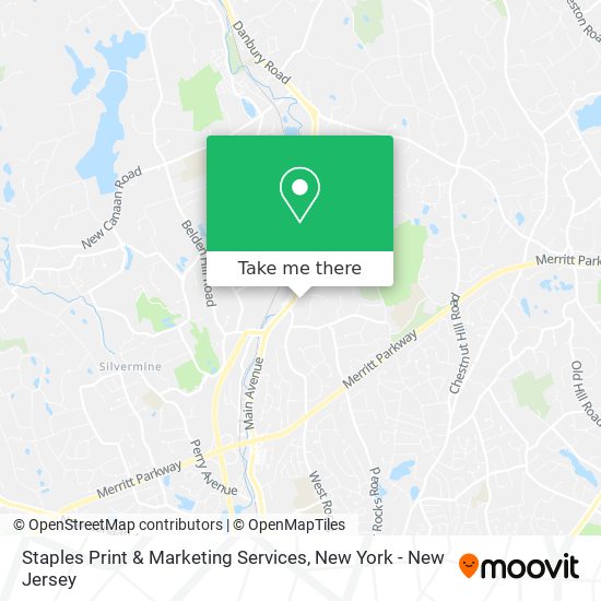 Staples Print & Marketing Services map