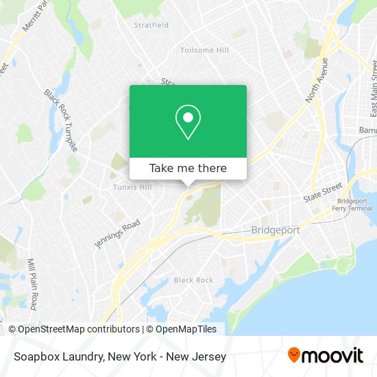 Soapbox Laundry map